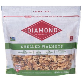Diamond of California Shelled Walnuts 16 oz