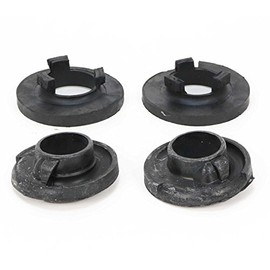 4 x Upper & Lower Spring Pad Spring Rubber Rear Axle