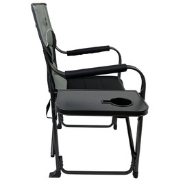 Venture Forward XL Directors Chair - Heavy-Duty Camping Chair with Table, Perfect for Camping and Outdoor Activities - 400 lbs. Capacity