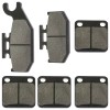 Celox Front Rear Brake Pads for Yamaha Kodiak 400 YFM400
