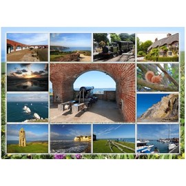 Isle of Wight Jigsaw Puzzle, West Wight Scenes