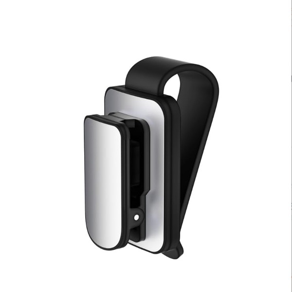 FPOSEI Glasses Holders for Car Sun Visor, Black Sunglass Holder,