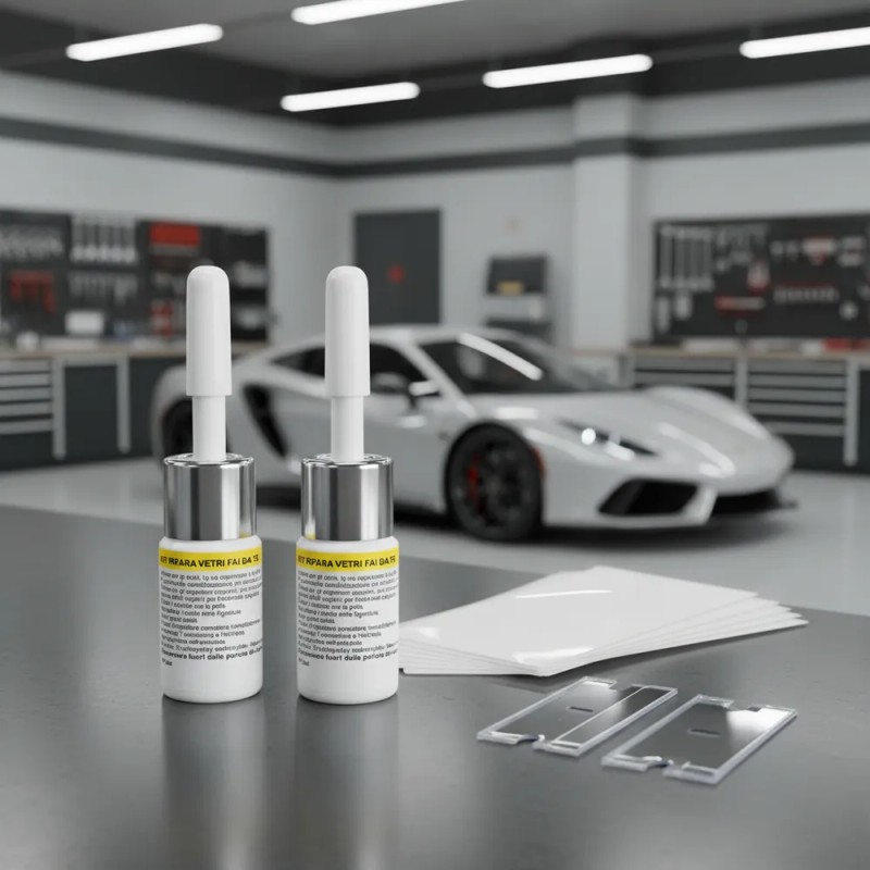 2 Kit Reparador Resina Grieta Parabrisasvidrio Cristal Auto