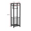 Narrow Side Toilet Paper Holder with Storage Rack - Freestanding