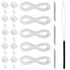 NOVINO RV Blinds Repair Kit for Camper Window, Pleated RV