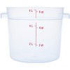 Carlisle FoodService Products Storplus Round Food Storage Container with Stackable