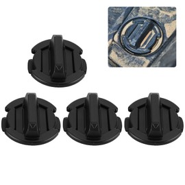 Aublinto 4 Pack Floor Drain Plug Twist Drain Plug Floor Plugs Fit for Polaris RZR 900 1000 Turbo S XP 4 S4 4P RS1 2014-2019 Black Twist Drain Plug Floor Plugs Replace 8414694 5414694