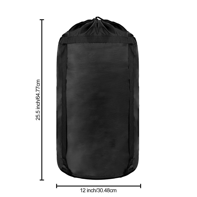 YINXN 46L Compression Stuff Sack for Sleeping bag, Lightweight Waterproof