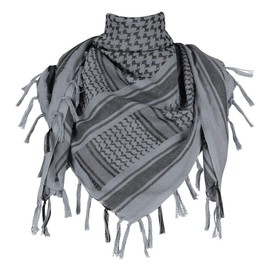 ECOMBOS Shemagh Scarf - Men Arab Head Scarf 100% Cotton Military Tactical Desert Keffiyeh Head Neck Wrap