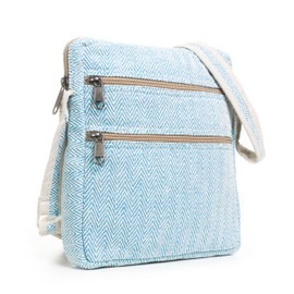 Crossbody Bag for Women Trendy Crossbody Purse Shoulder Bag Hobo Handbag Sling Tote (Blue)