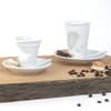 Holst Porzellan SL 001 Snack Line Crinkle and Crinkle Cup,