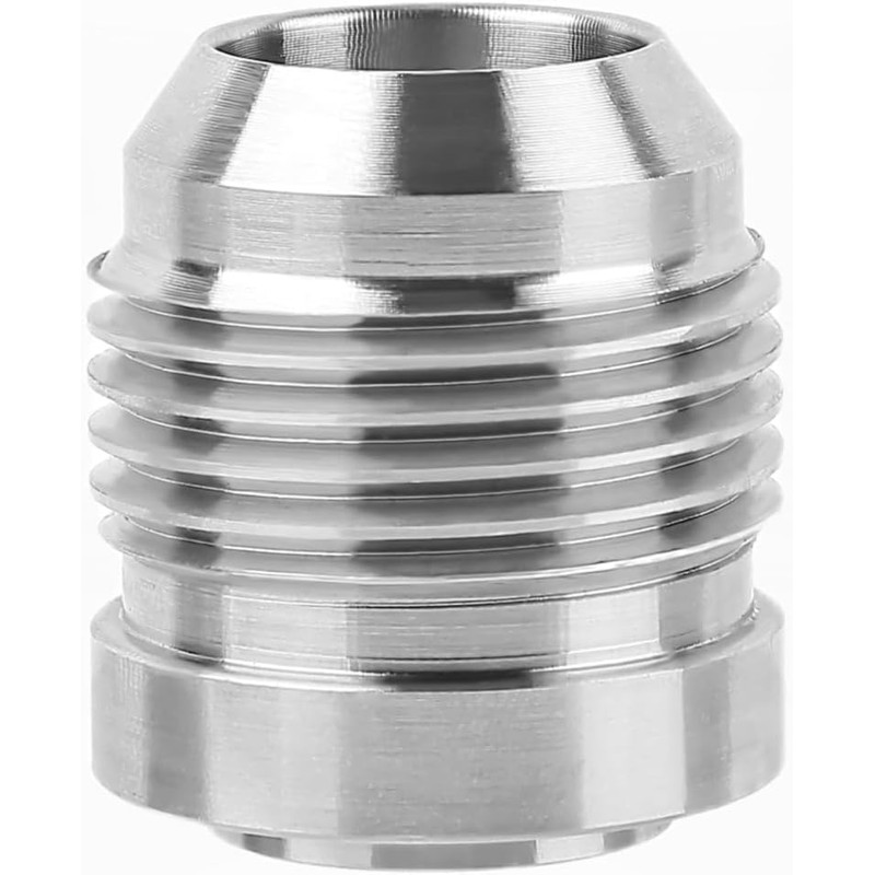 Male Billet 6061t6 Aluminum Weld On Fitting Bung (4Pcs, 6An)