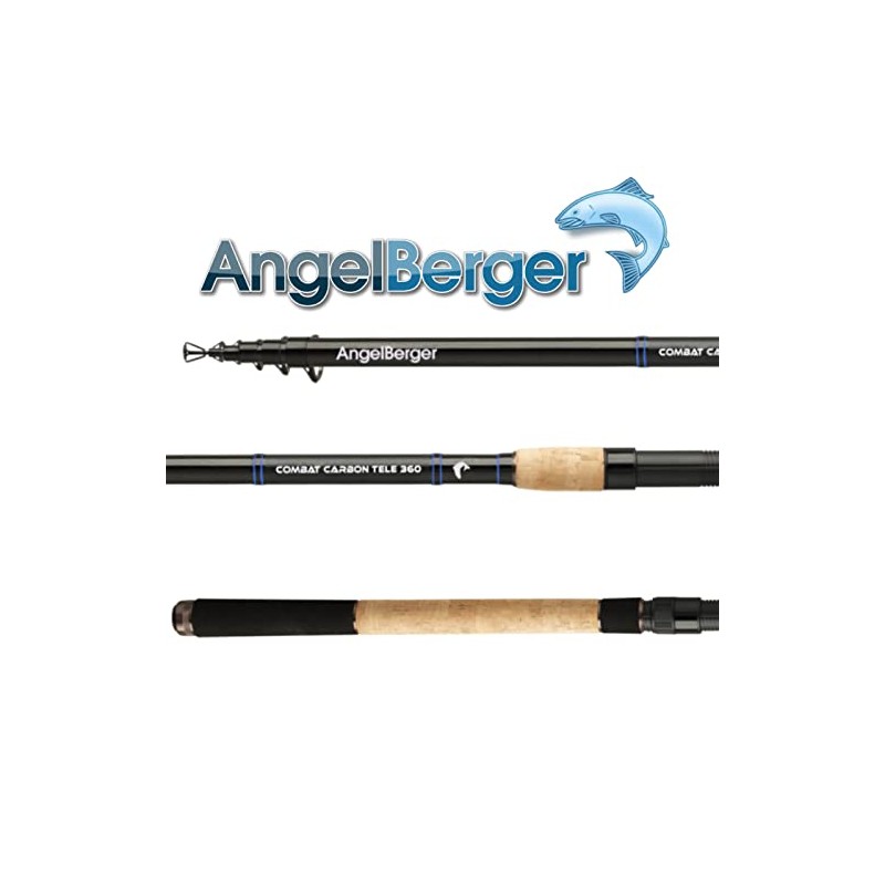 Angel Berger Combat Carbon Tele 360 Telescopic Rod Fishing Rod