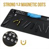 OneTigris Gun Clean Mat Magnectic for Table, Extra Large 48"x16"