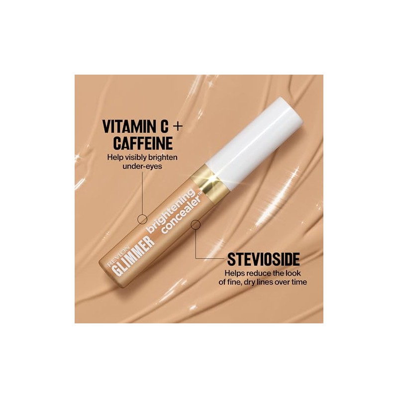 Corrector/Illuminador Revlon Glimmer Brightening Concealer Tono 125 9ml