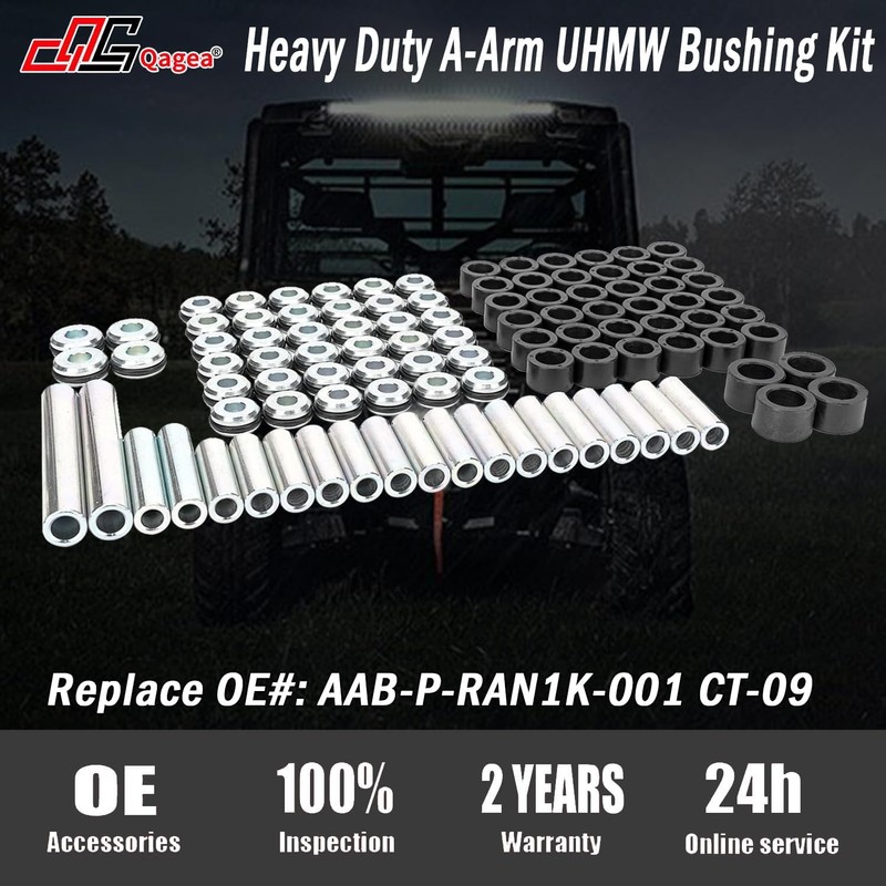 Heavy Duty A-Arm UHMW Control Arms Bushing Kit Replacement for