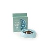 Dragonfly, Slow Down Slow Feeder Dog Bowl (Blue)