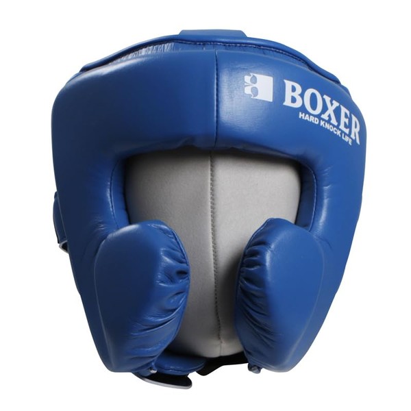 ISAMI COTEX Boxer Head Guard (IBX-280) Made in Japan (Blue, L)