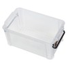 Iris Ohyama BL-6.6 Buckle Container, 1.74 gal (6.6 L), Clear