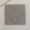 Koguxuix 925 Sterling Silver CZ Crystal Square Rings Wedding Rings