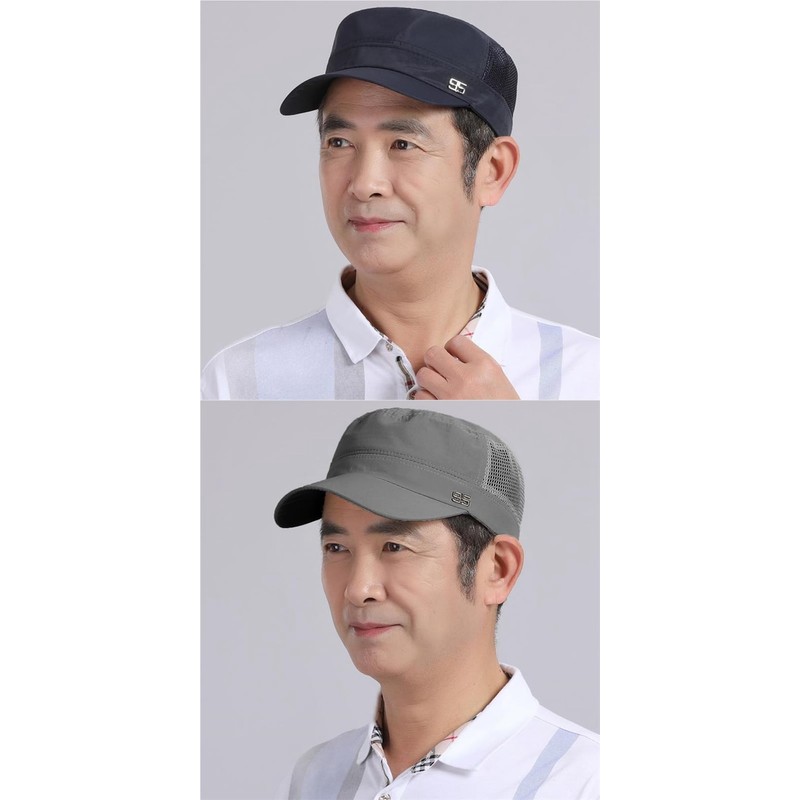 YAYUPLUS Work Cap, Mesh, Men's, Hat, Mesh Work Cap, Women's,