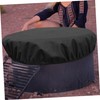 Gatuida Round Heavy Duty Fire Pit Cover Fireproof Oxford Cloth