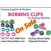 24 Piece Bobbin Holder Set for Sewing Machines - Bobbin