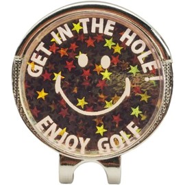 MARUA Golf Marker, Light Collecting Marker, Smile GD, Gold