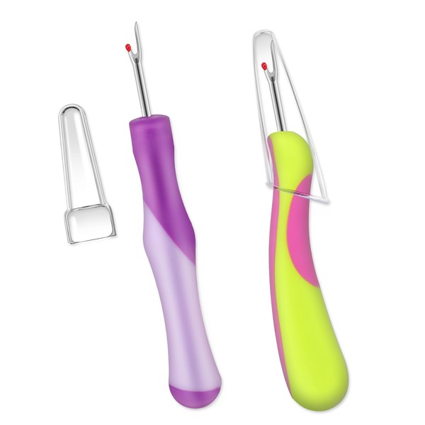 COMNICO 2pcs Seam Rippers Sewing Seam Thread Removers Stitch Rippers