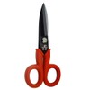 Gifaz Electricians Scissors Insulated Handle Wire Cutter Burnished Blade