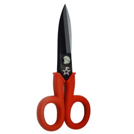 Gifaz Electricians Scissors Insulated Handle Wire Cutter Burnished Blade