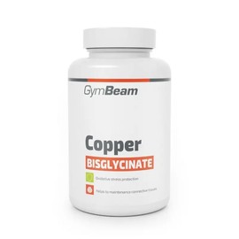 GymBeam GymBeam Kupfer (Kapseln) - Mit 2 mg Kupfer pro Tagesdosis, Kupferbisglycinat in Chelatform, untersttzt Immunsystem, Nervensystem, Energiestoffwechsel, vegan, 120 caps