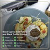 Truffletopia | Black Cyprus Salt and Black Truffle Grinder with