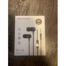 MORMOQUE EP-06 USB Earbuds in-Ear Wired EarphonesBuilt