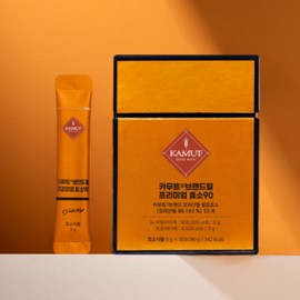 Grain On Kamut Brand Wheat Enzyme 90 Powder Gift 30 Packets / 그레인온 카무트 브랜드밀 효소 90 분말 선물 30포