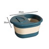 Perfeclan Foot Bath Collapsible Foot Soak Basin, Multifunctional, Folding, Foot