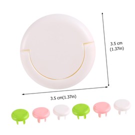 Abaodam Socket Protectors 60pcs Outlet Covers Childproof Plug Covers Protector Cord Organiser for Kitchen Appliances