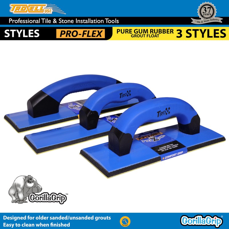TROXELL USA - 3" X 12" Gum Rubber Base &