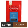 Community Coffee Ground Coffee Packets, Breakfast Blend Medium Roast, Pre-Measured