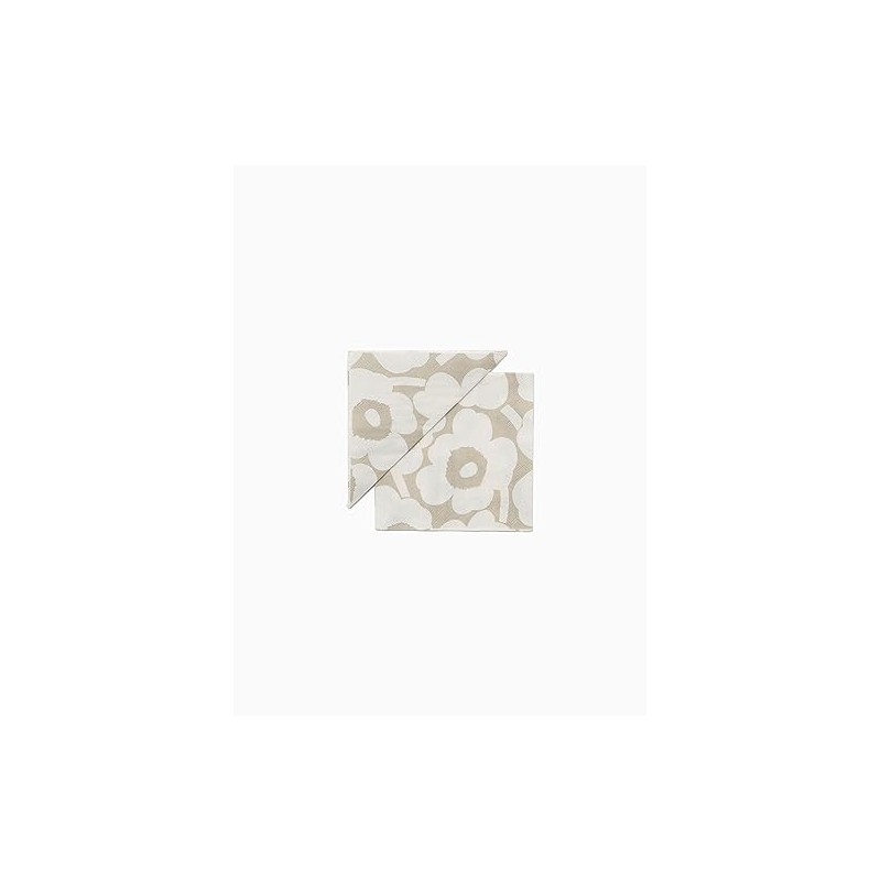 [marimekko] Unikko Cocktail Napkin 25X25 Women's 52_1_5272552658 F, Light Gray