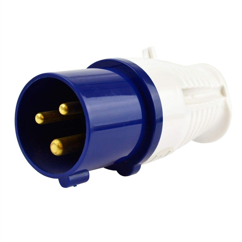 AB Tools Mains Electric Hook Up Site Plug & Socket