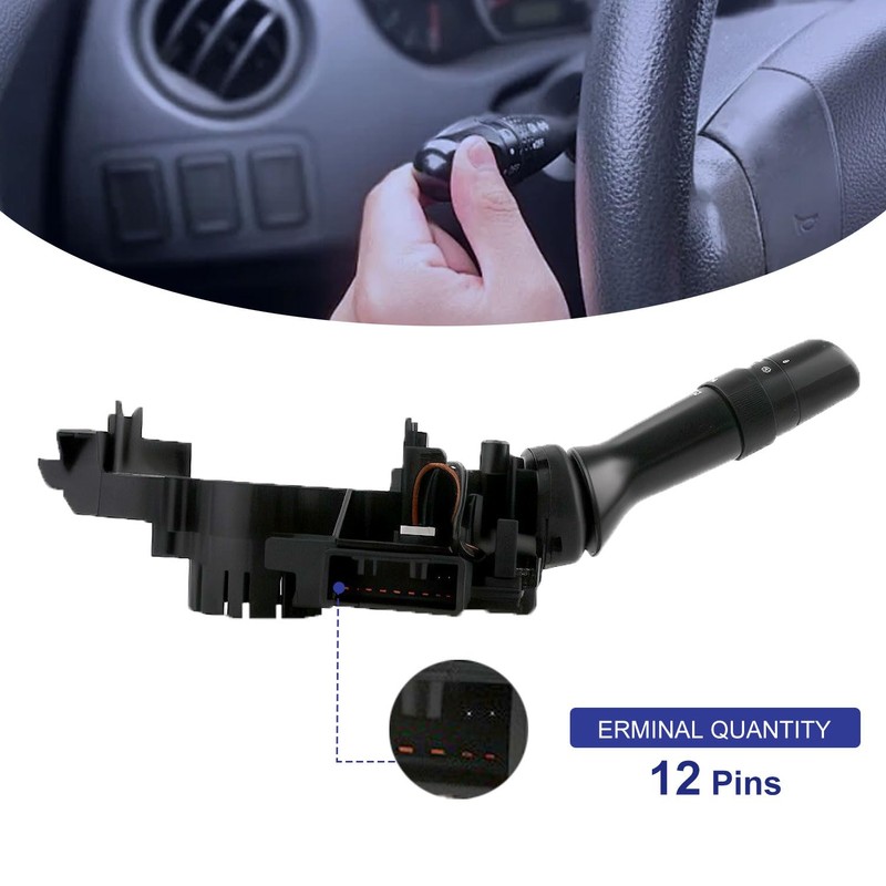 Techie Turn Signal Switch Universal Multifunction Indicator Lighting Stalk Steering