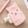 4 colors 350ml mini hot water bag hand warmer hot water pack hot and cold compress bag water compress pack hot pack Heat pack white
