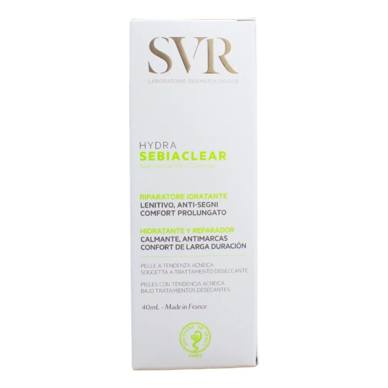 SVR Sebiaclear Hydra Crema Facial Día/Noche Hipoalergénica 40ml