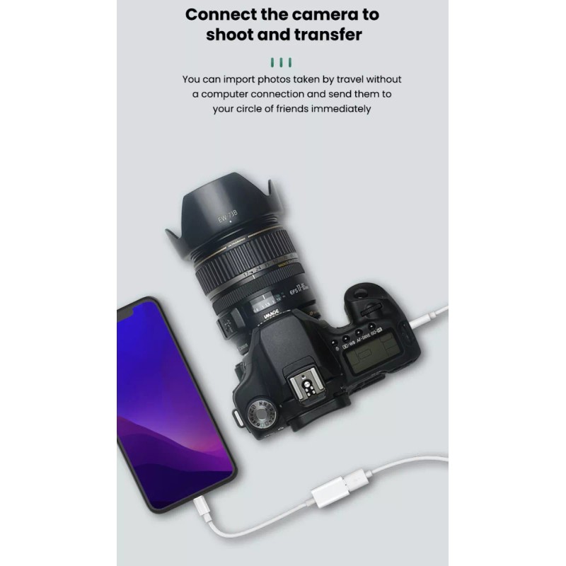 Acefast Adaptador Transferencia Datos Usb Tipo C Función Otg Carga