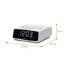 Roberts ORTUSFM FM Digital Clock Radio with Bluetooth, Alarms and