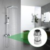 sourcing map G1/2" Shower Diverter Valve Way, Stainless Steel Bidet
