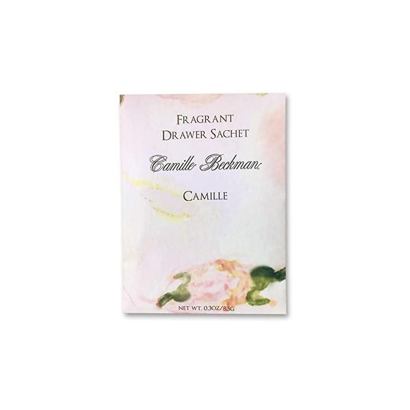 Camille Beckman Premium Fragrant Drawer Sachet, Camille, 0.3 Ounce
