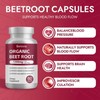 Beravia Beet Root Capsules | Antioxidant Formula - Vegan, Non-GMO,