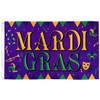 Mardi Gras Festival Flag - 3x5ft Poly Flag For Spring
